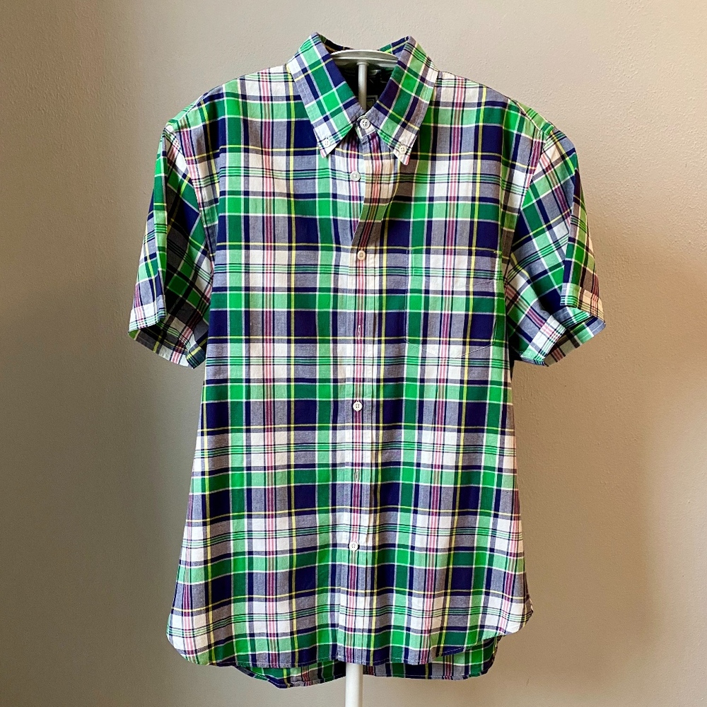 J. Press York St. Short Sleeve Button Down